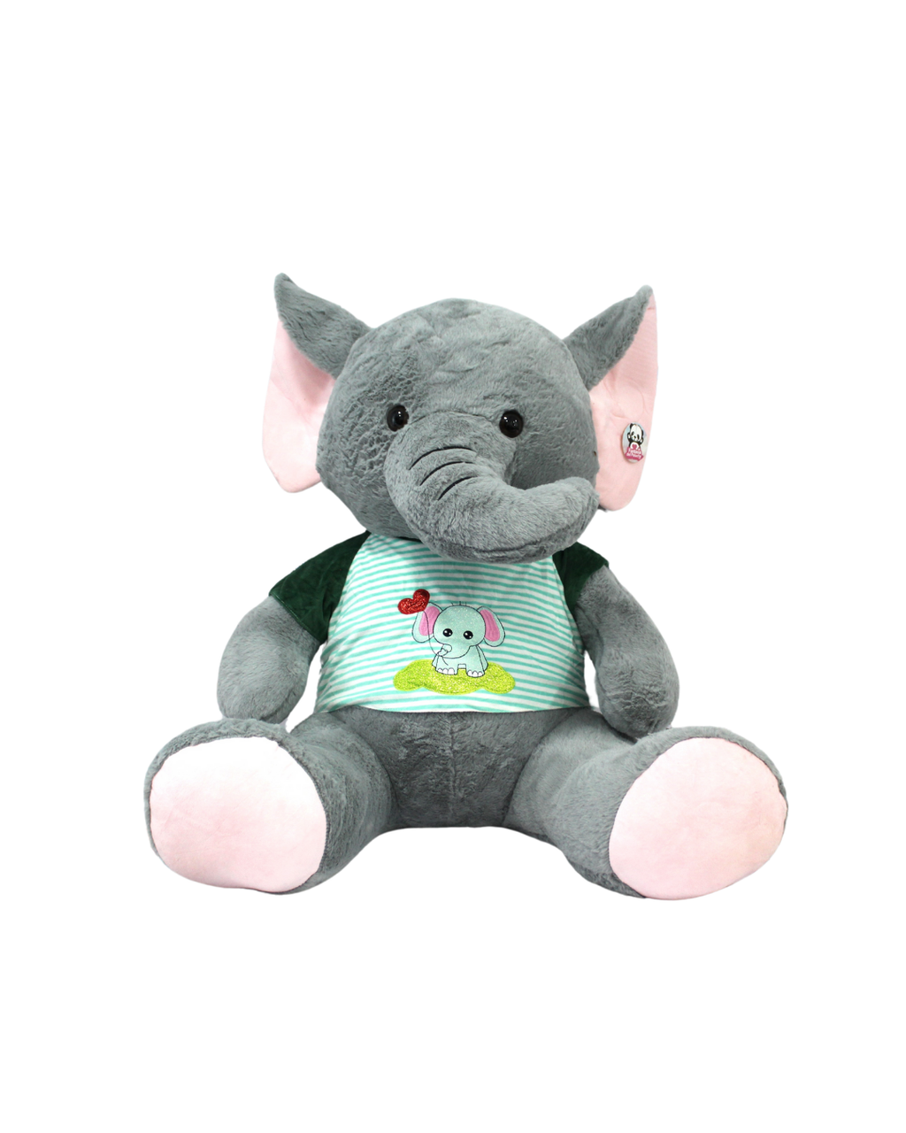 Peluche de elefante con camiseta grande 100 cm por 70 cm Envío Gratis