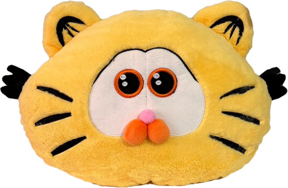 Cojín y cobija de Garfield, 38 cm x 38 cm con cobija de 110 cm x 100 cm. Envío gratis. 🎁📦😊