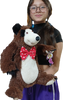 Oso de masha de peluche 38cm con envio gratis