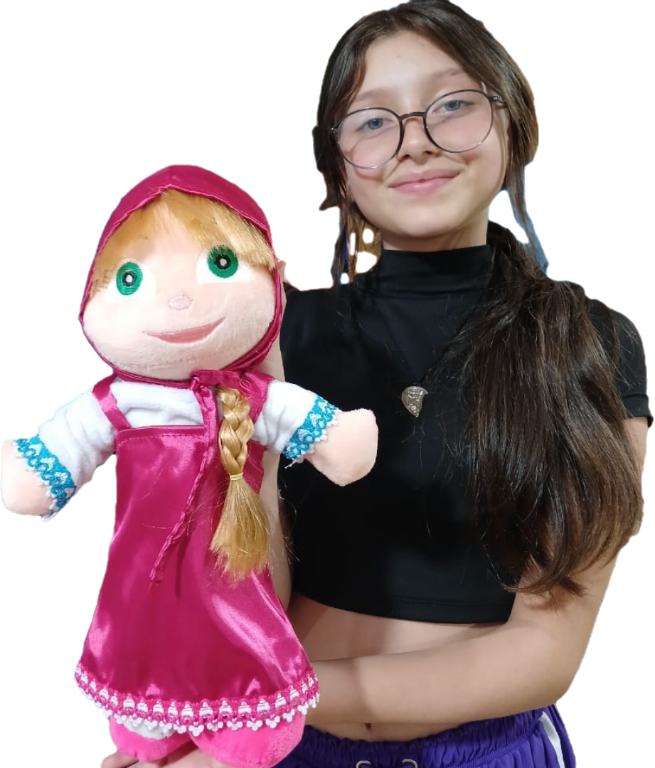 Peluche de masha de 38cm con envío gratis