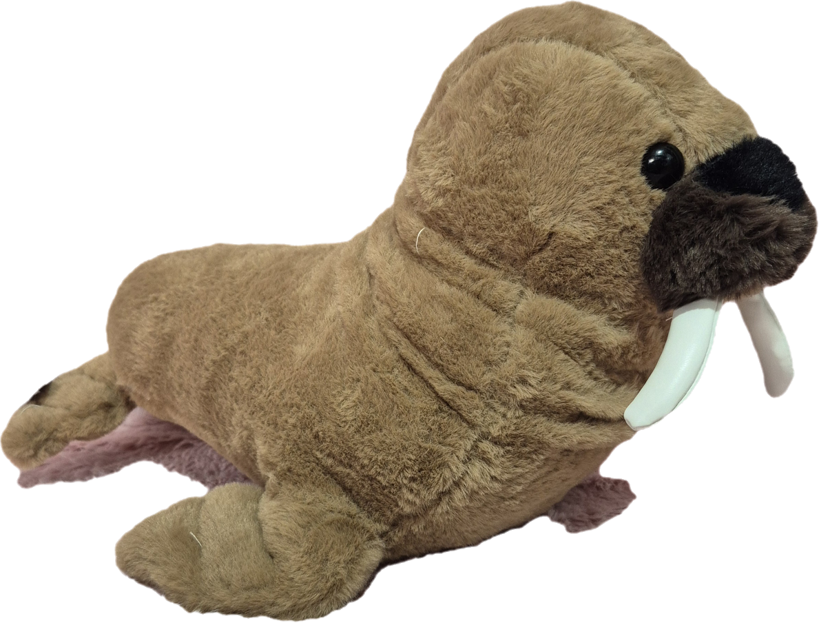 Peluche de Foca de 45 cm color café Envío gratis