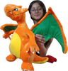 Charizard de peluche 45 cm Envío gratis