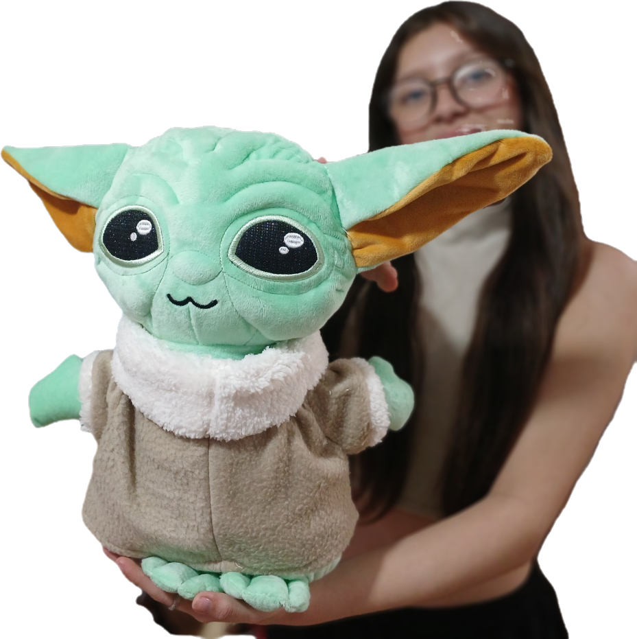 Peluche de Beby yoda 40 cm Envío gratis