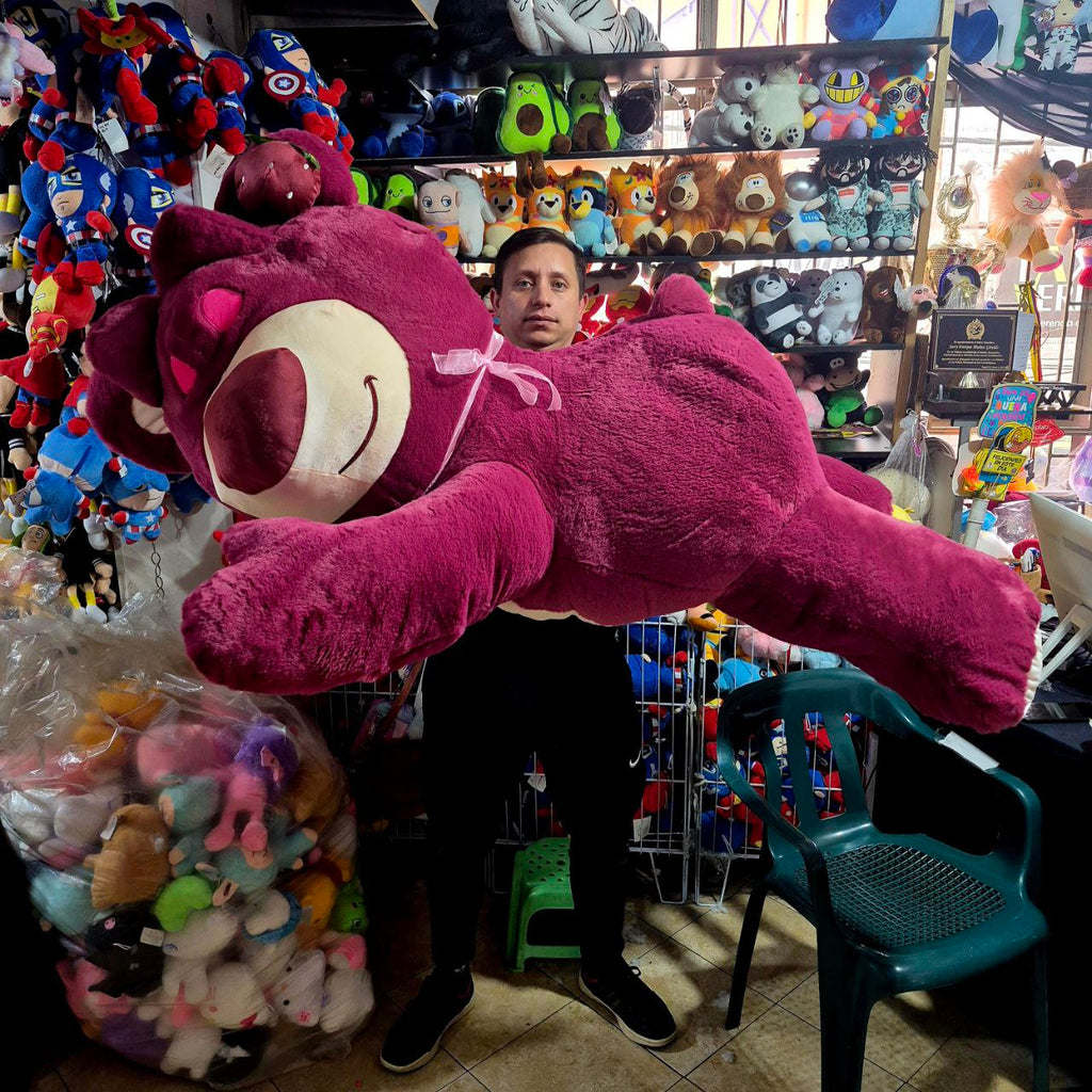 Peluche Lotso Toy Story 150 cm envio gratis – Oso, Kawaii Suave, Almohada Antialérgica, Regalo Ideal sin envío