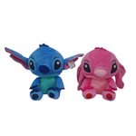 Pareja de peluches Lilo & Stitch con Ángela – 26 cm perfumados, pago contraentrega