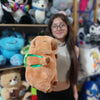 Peluche de capibara 38cm con tortuga