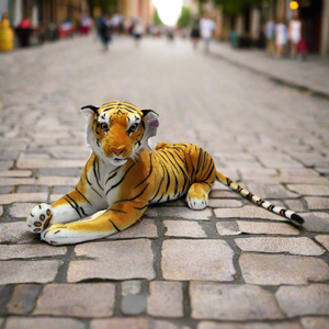 Peluche De Tigre Amarillo, Animal Salvaje, 65 Cm envió gratis
