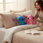 Pareja de peluches Lilo & Stitch con Ángela – 26 cm perfumados, pago contraentrega