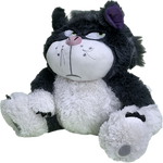 Peluche de Gato lucifer de 30 cm envio gratis