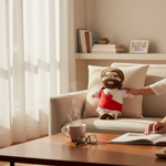 Peluche Interactivo de Jesús 30 cm que Respira | Regalo Espiritual con Envío Gratis