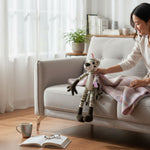 Peluche de tigre blanco de 65cm. Envío gratis