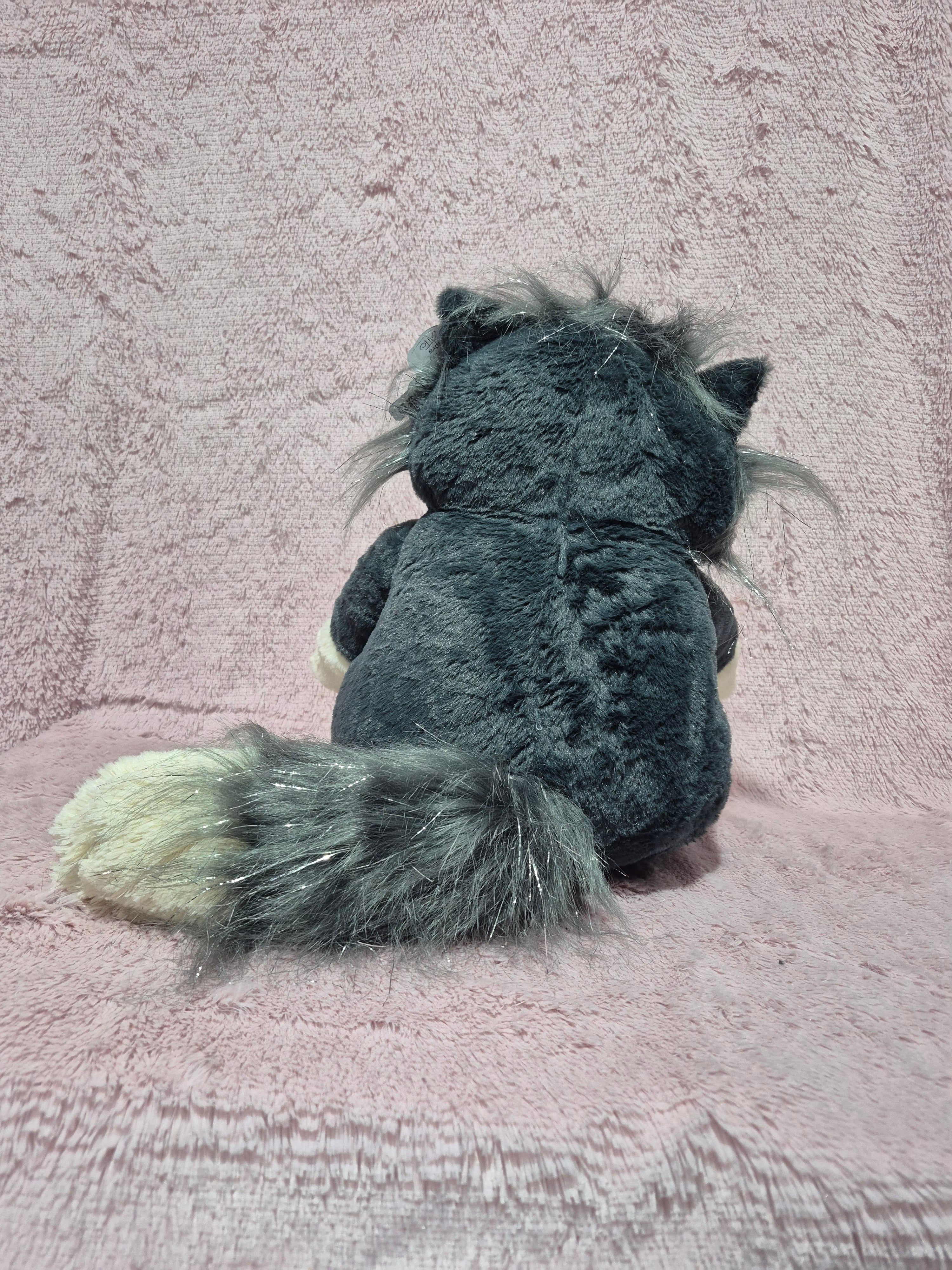 Peluche de gato lucifer 45cm envio gratis