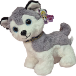Peluche de perro/Husky siberiano 25 cm 🐶🐕🧸