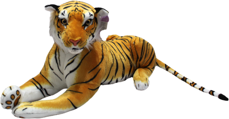 Peluche De Tigre Amarillo, Animal Salvaje, 65 Cm envió gratis