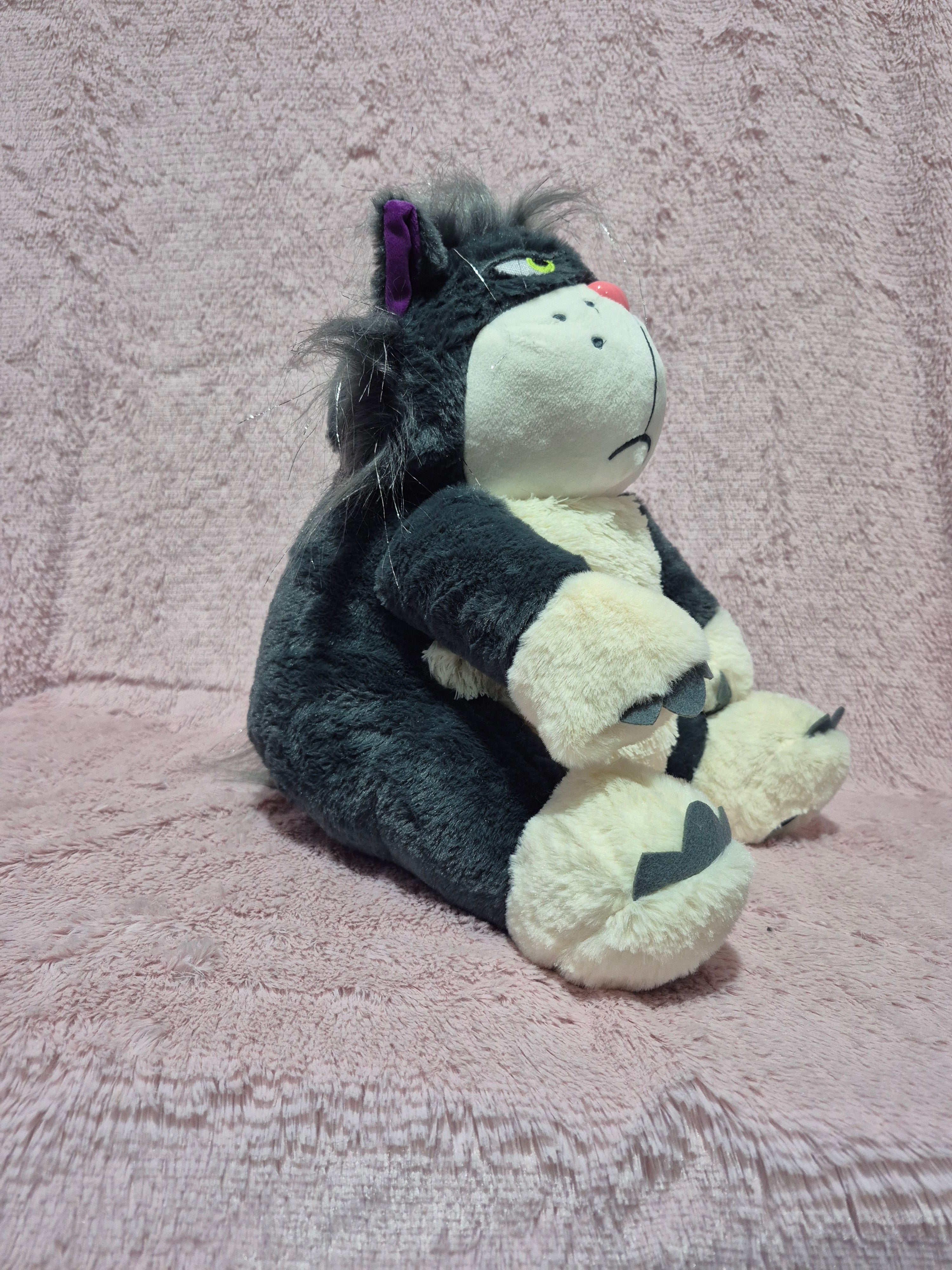 Peluche de gato lucifer 45cm envio gratis