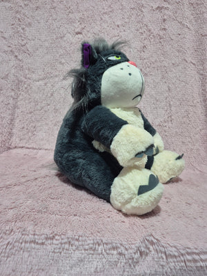 Peluche de gato lucifer 45cm envio gratis