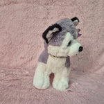 Peluche de perro/Husky siberiano 25 cm 🐶🐕🧸