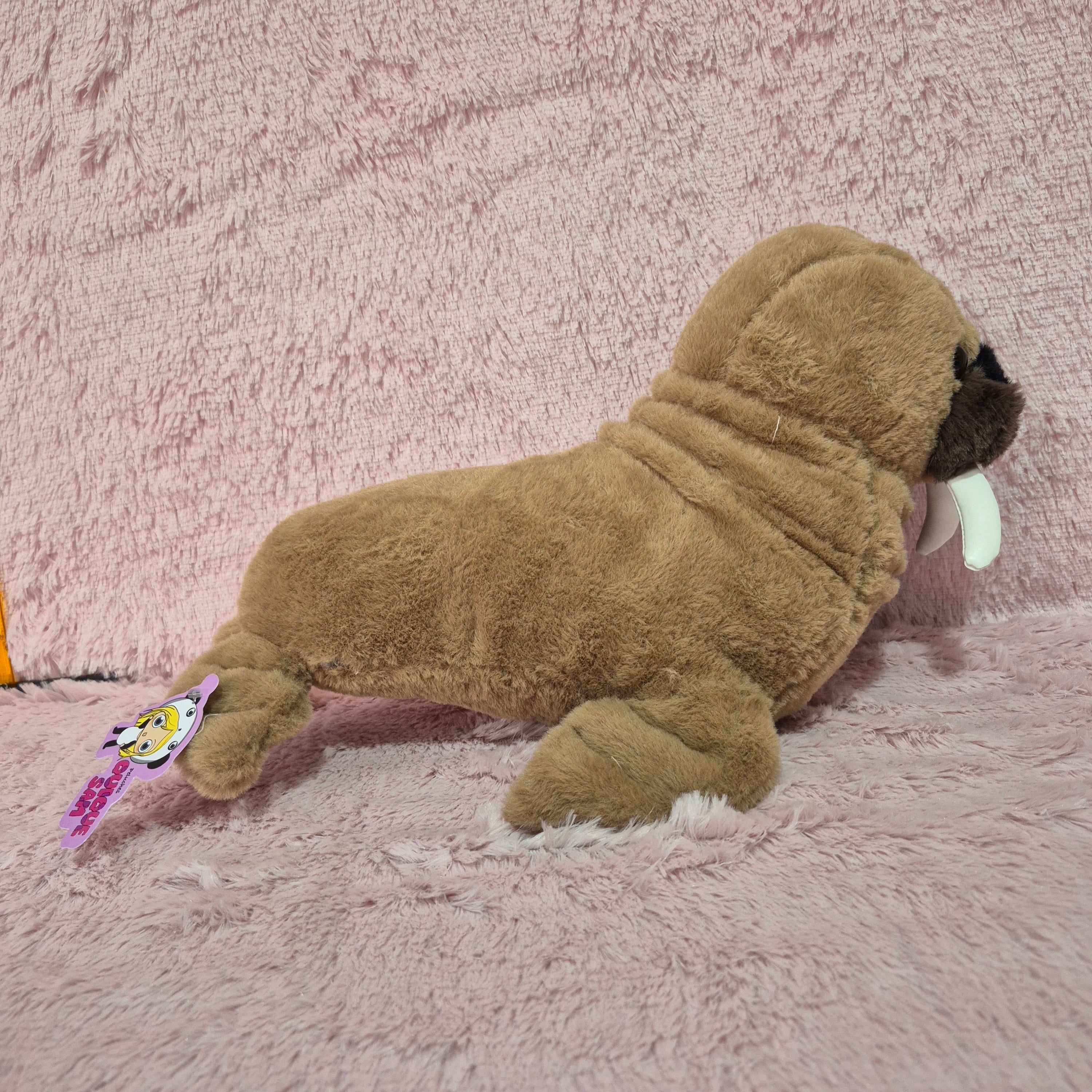 Peluche de Foca de 45 cm color café Envío gratis