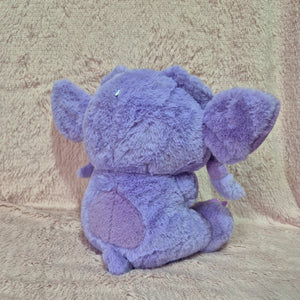Peluche de angel Lilo y Stitch de 35 cm con flores, envío gratis 🎁🌸✨